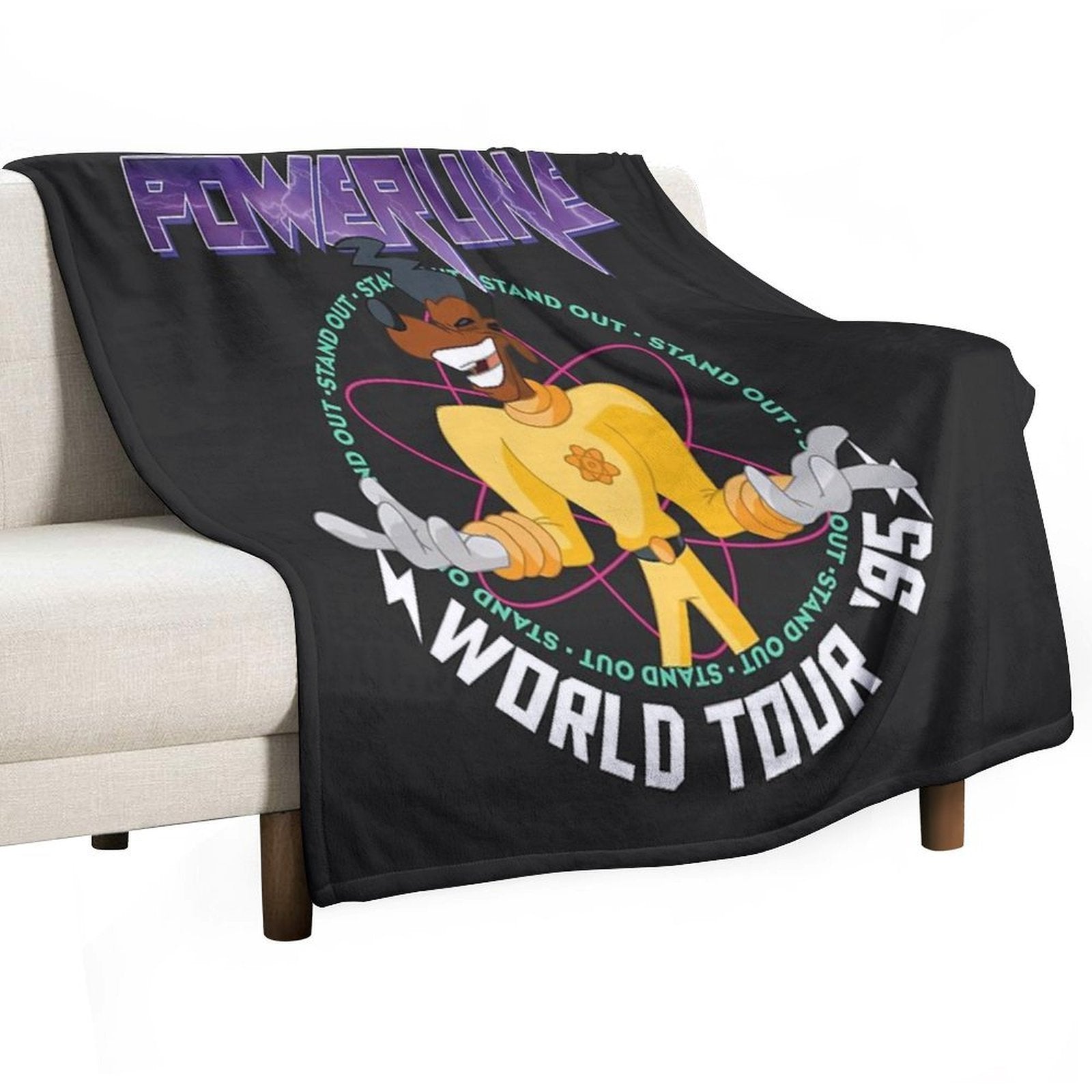 POWERLINE Eco-conscious Throw Blanket