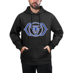 Yoga Ajna Awareness Third Eye Blue Chakra Versatile Streetwear Hoodie