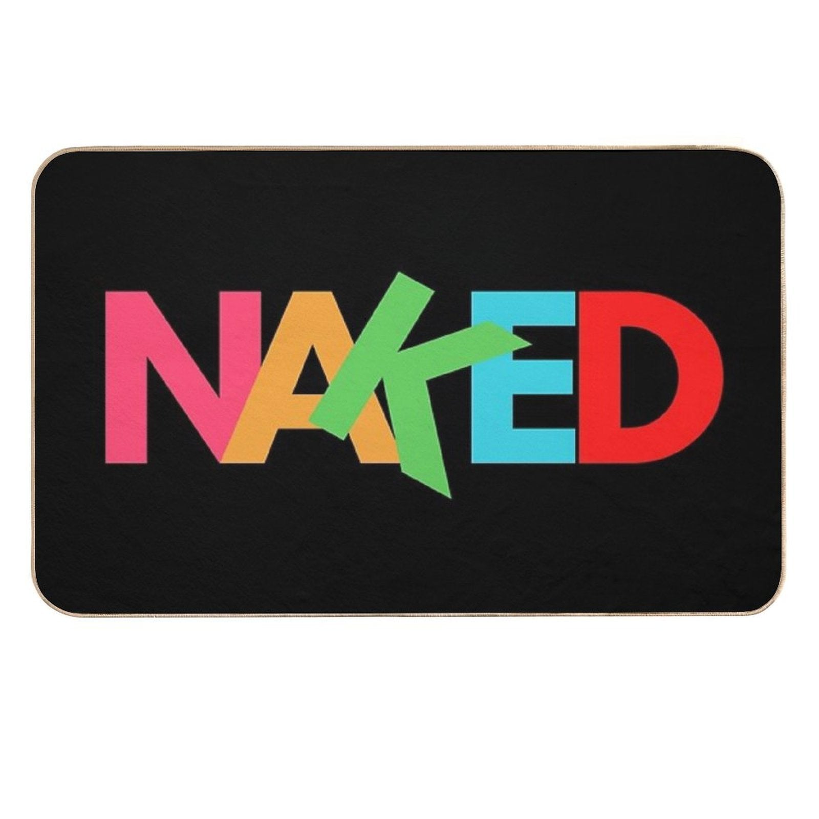 Naked  Non-Slip Bath Mat