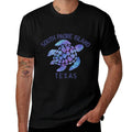 South Padre Island, TX Beach Design  Tribal Turtle Gift Men Women Kids  Odor-resistant T-Shirt