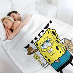 Spongebob Quick-dry Throw Blanket