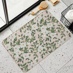 Cottage Floral - Blossom Pink  Toxin-Free Bath Mat