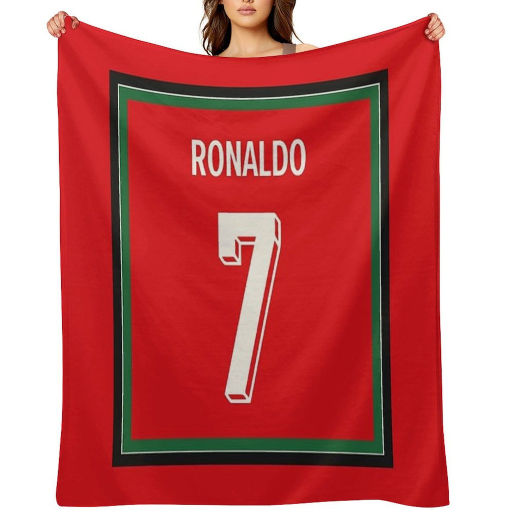 Ronaldo - Portugal 2024 Sustainable Throw Blanket