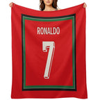 Ronaldo - Portugal 2024 Sustainable Throw Blanket