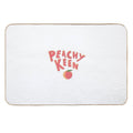 Peachy Keen  Dirt-Trapping Bath Mat