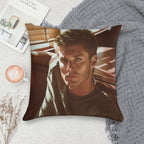 Jensen Ackles Soft Ultra-Soft Texture Throw Pillow