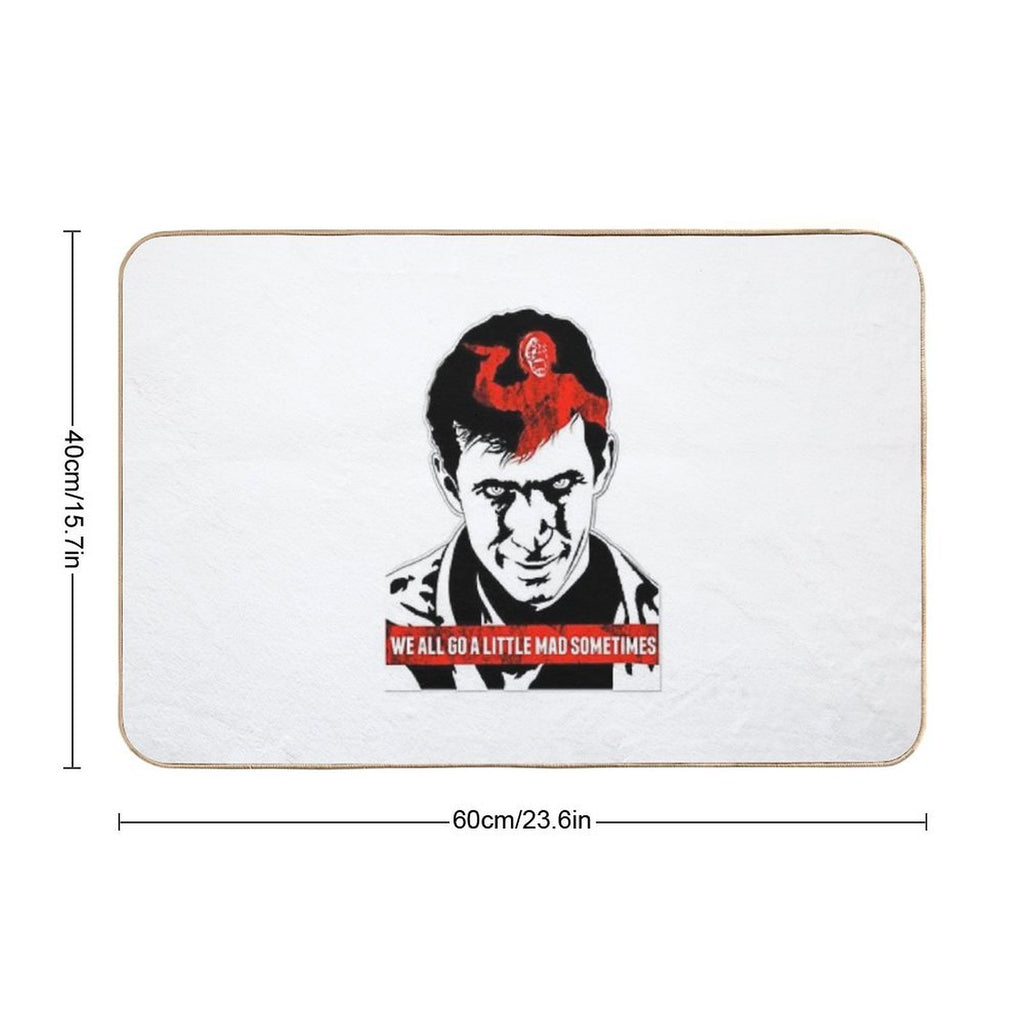 Norman Bates Psycho  Easy To Clean Bath Mat
