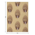 Baby Echidna Easy Care Throw Blanket