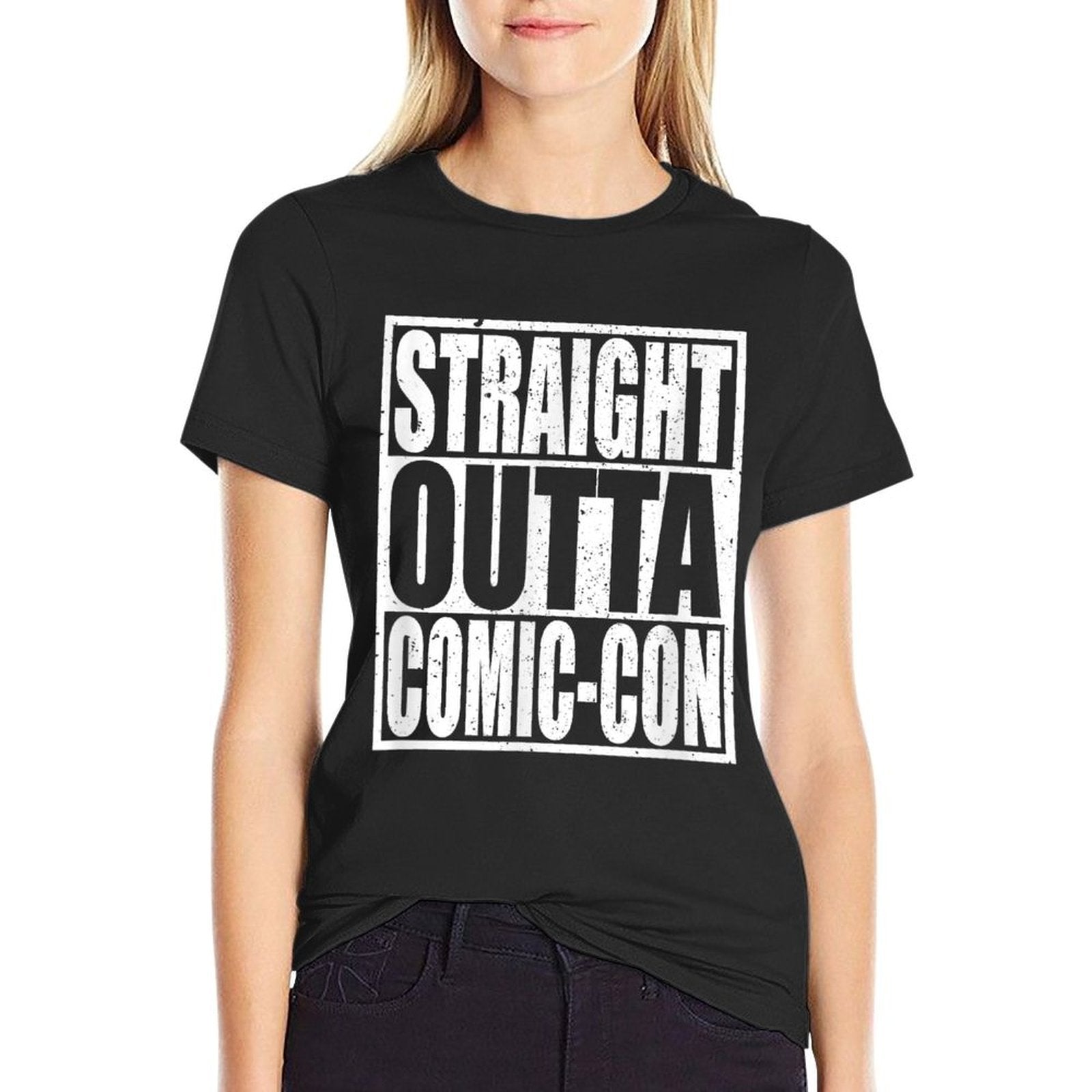 Straight Outta Comic-Con Anime Lover Cosplay  Versatile T-Shirt