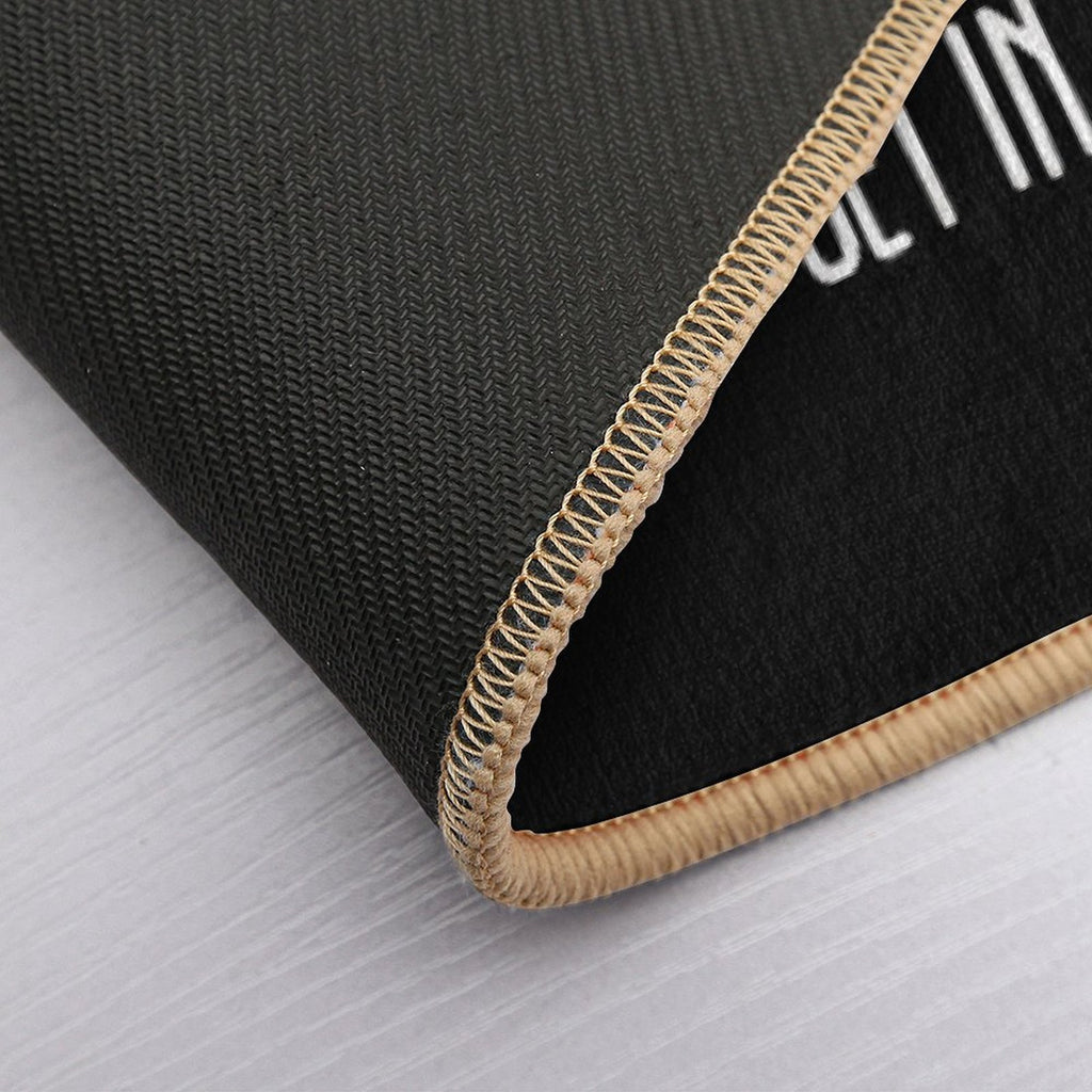 For The Last Time Get in The Bath Halloween Ghost Washing Machine Comic  Easy Maintenance Bath Mat