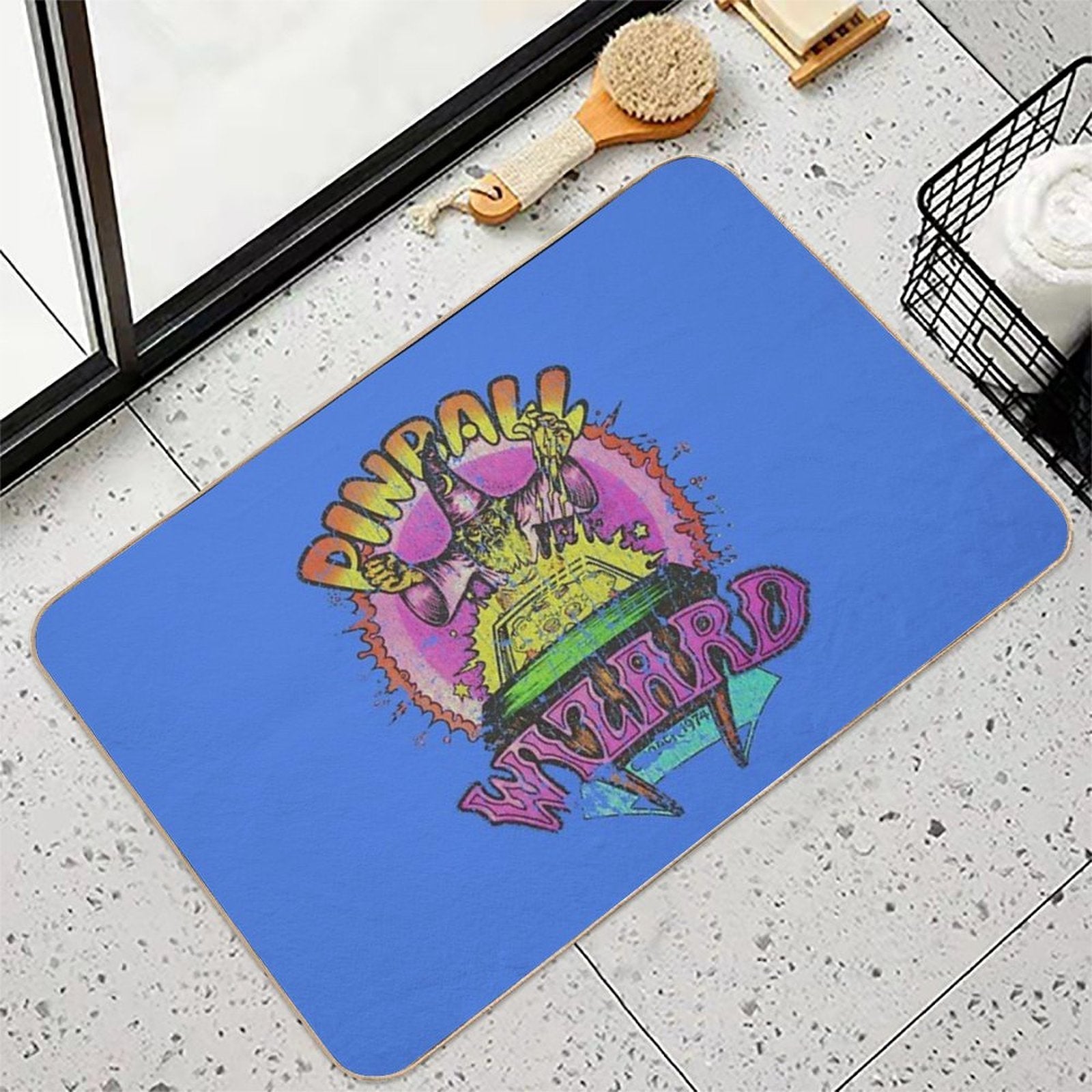 Pinball Wizard '74  Slip-Resistant Bath Mat
