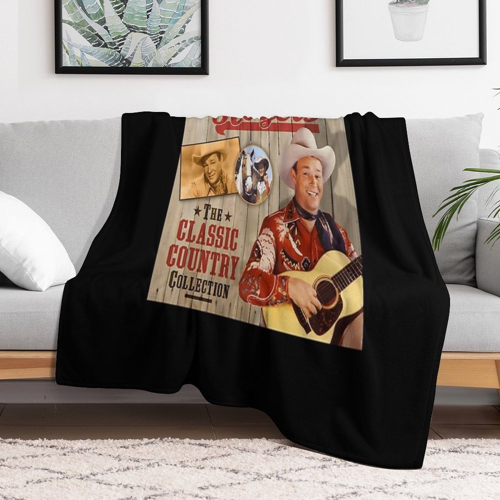 Roy Rogers – The Classic Country Collection Anti-pilling Throw Blanket
