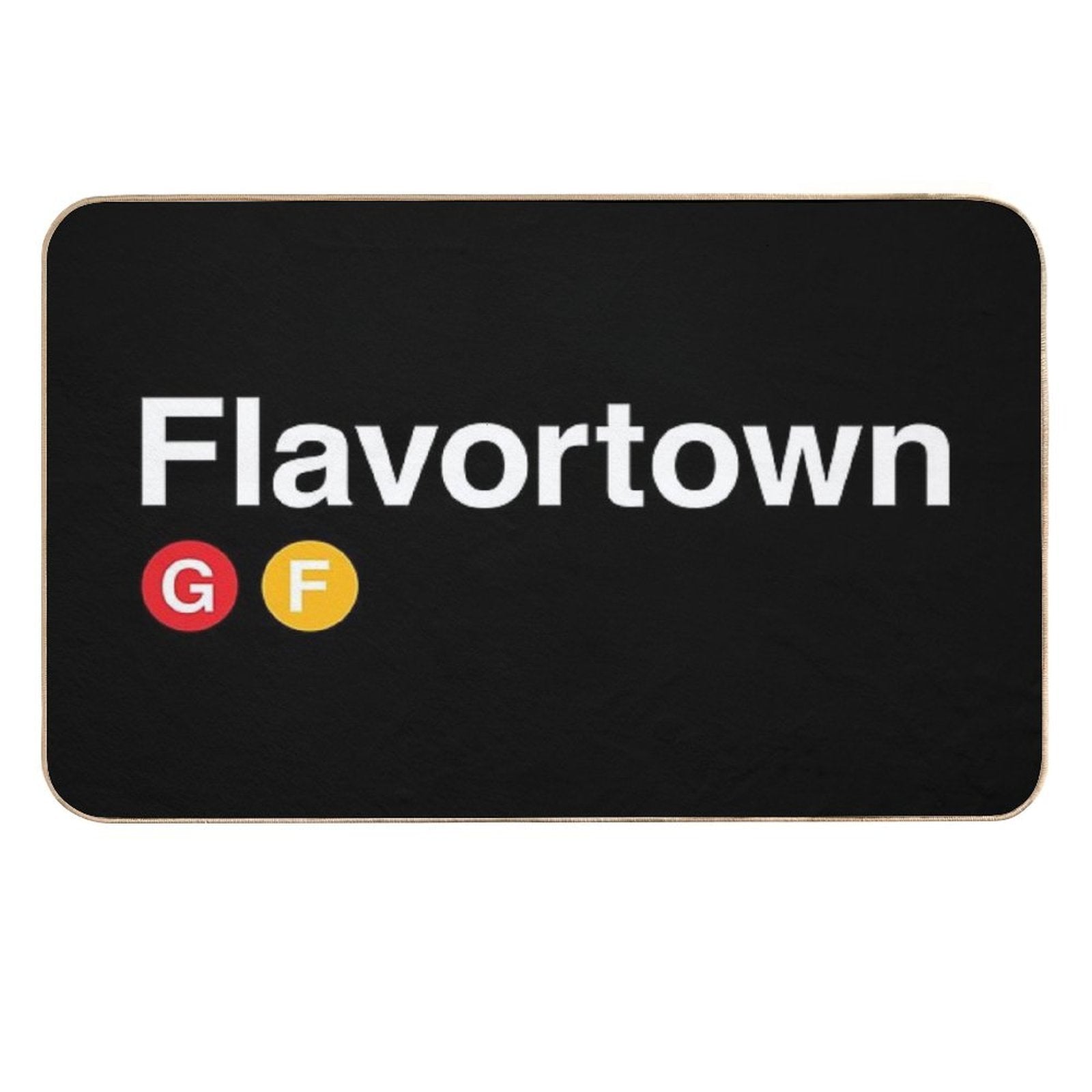 Flavortown  Slip-Resistant Bath Mat