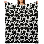 Cow Print Quick-dry Throw Blanket