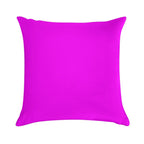 PLAIN SOLID MAGENTA FUCHSIA PINK-100 PINK AND CORAL  SHADES ON OZCUSHIONS ON ALL PRODUCTS Soft High-Density Material Throw Pillow