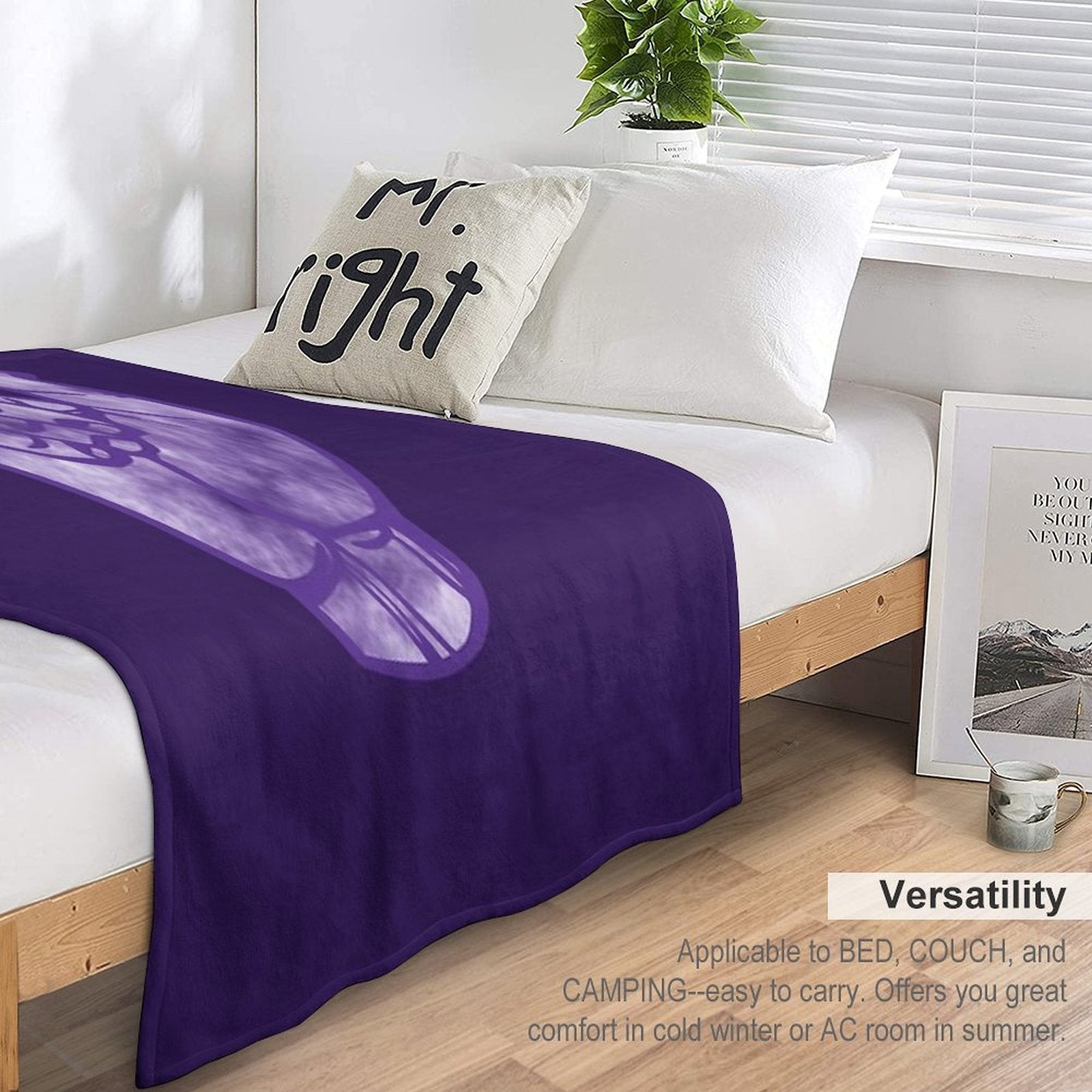 Tie Dye Hand Anti-pilling Throw Blanket