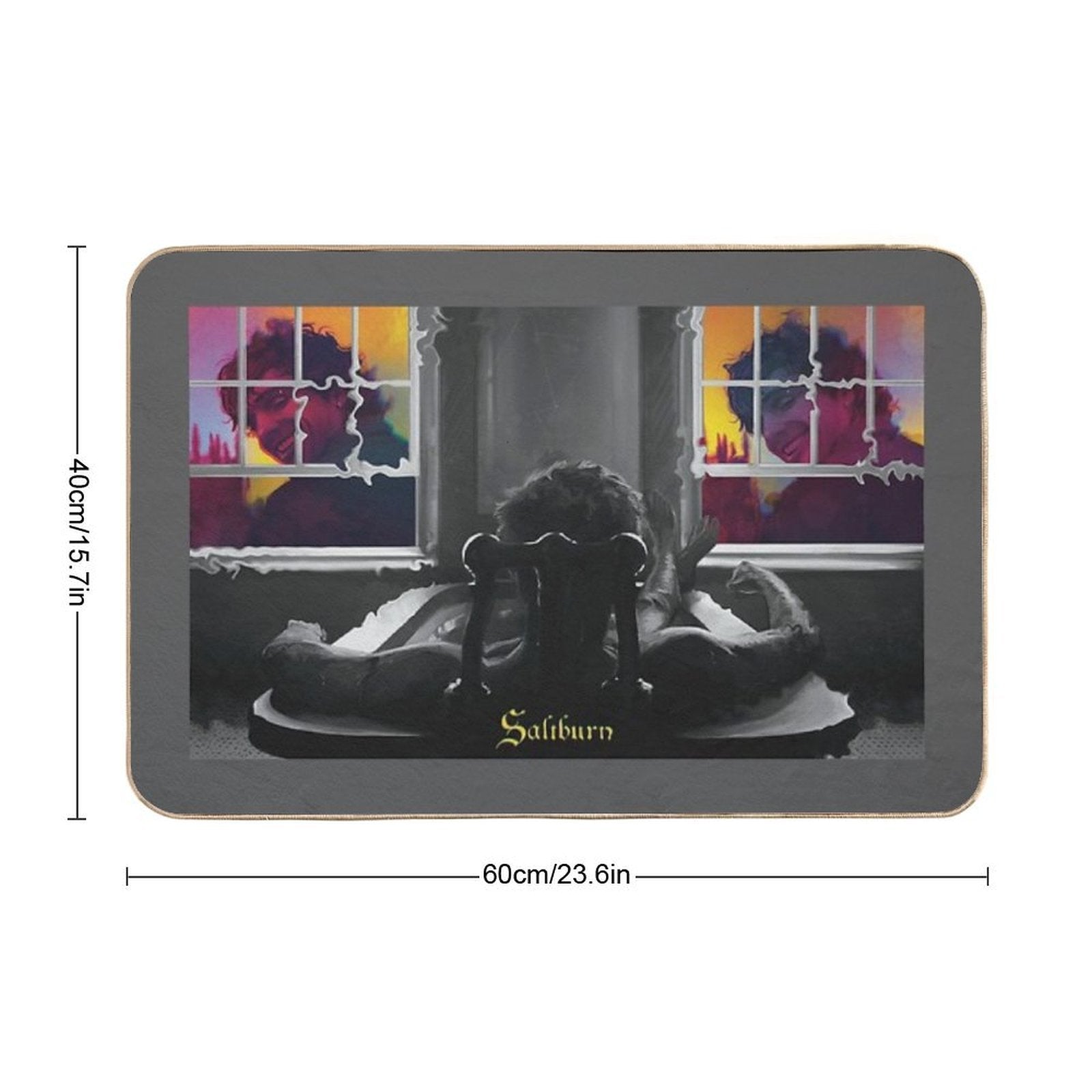 Salted Burn Ver. 2  Easy Maintenance Bath Mat