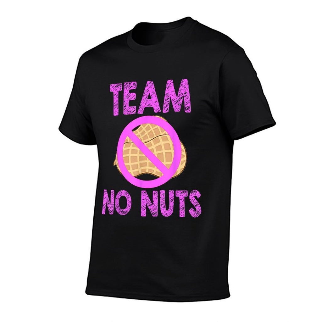 Team No Nuts Funny Team Girl Gender Reveal Tshirt  Relaxed-fit T-Shirt