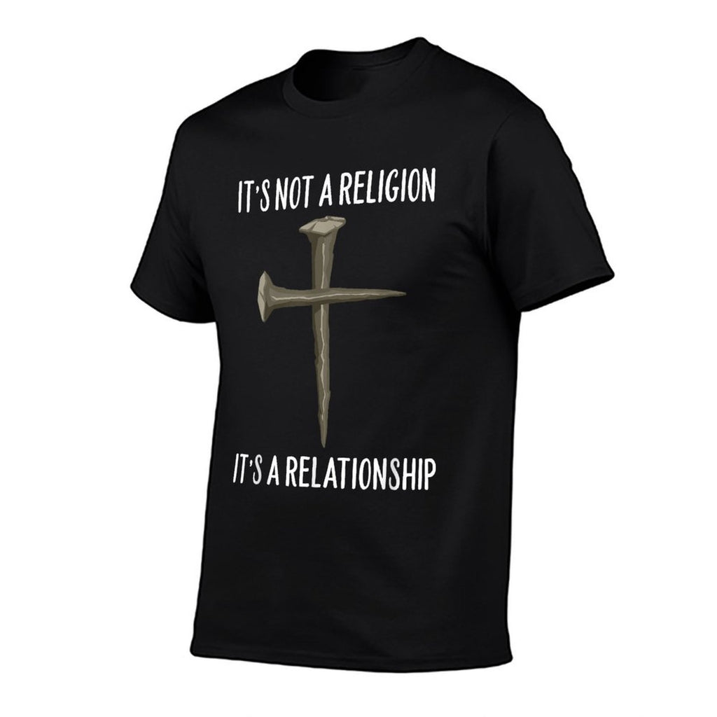 It’s Not A Religion, Its A Personal Relationship Cross  Odor-resistant T-Shirt