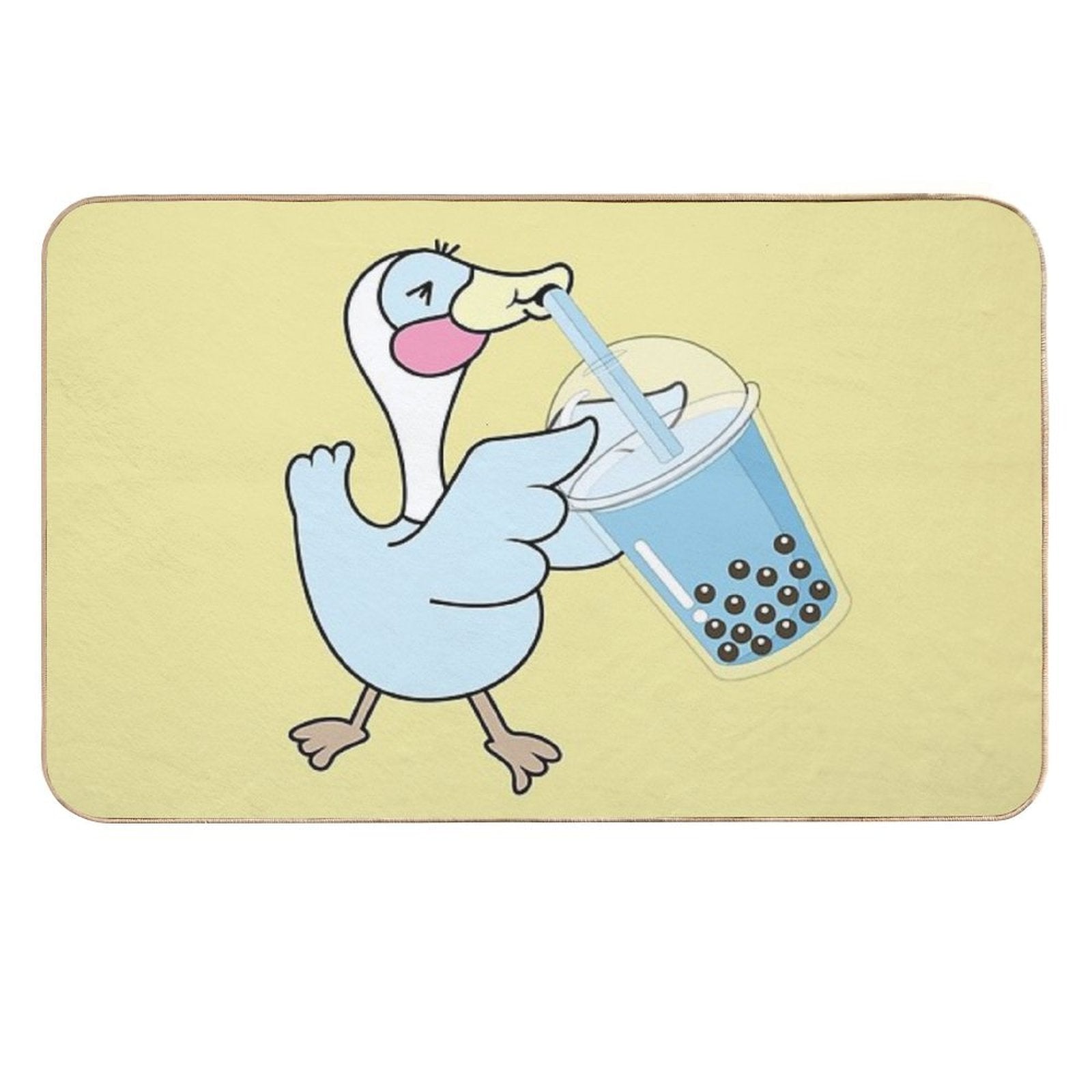 SWEETS COLLECTION - LULU AND HER BUBBLE TEA  Odorless Bath Mat