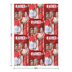 Chad Warner Sydney Swans AFL Football Player Wrinkle-free Throw Blanket