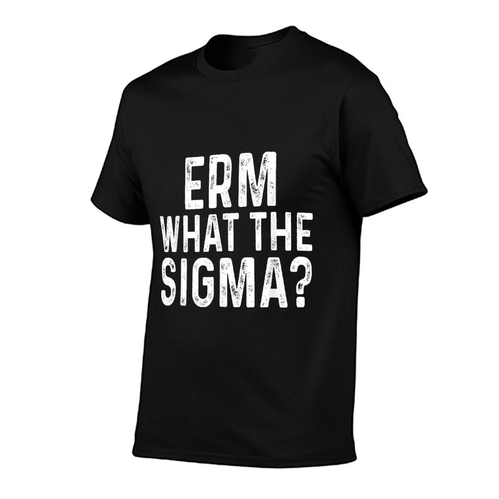 Erm What The Sigma Funny Meme Brainrot Nerd Humor  Summer-ready Fabric T-Shirt