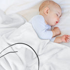 Will's Clock - Hannibal Eco-conscious Throw Blanket