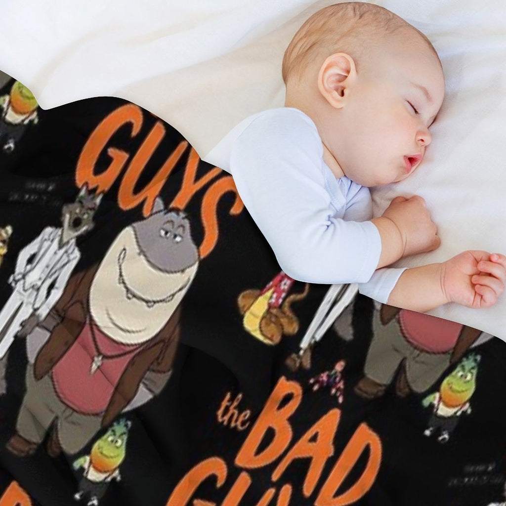 The Bad Guys Quick-dry Throw Blanket
