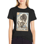 Funny Halloween Volleyball Mama, Volleyball Mom Skeleton  Relaxed-fit T-Shirt