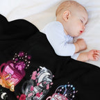 Pride Flag Teacup Collection Sustainable Throw Blanket