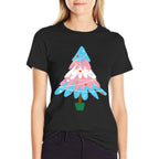 Christmas Tree Transgender Lgtbq Pride Christmas  Affordable Price T-Shirt