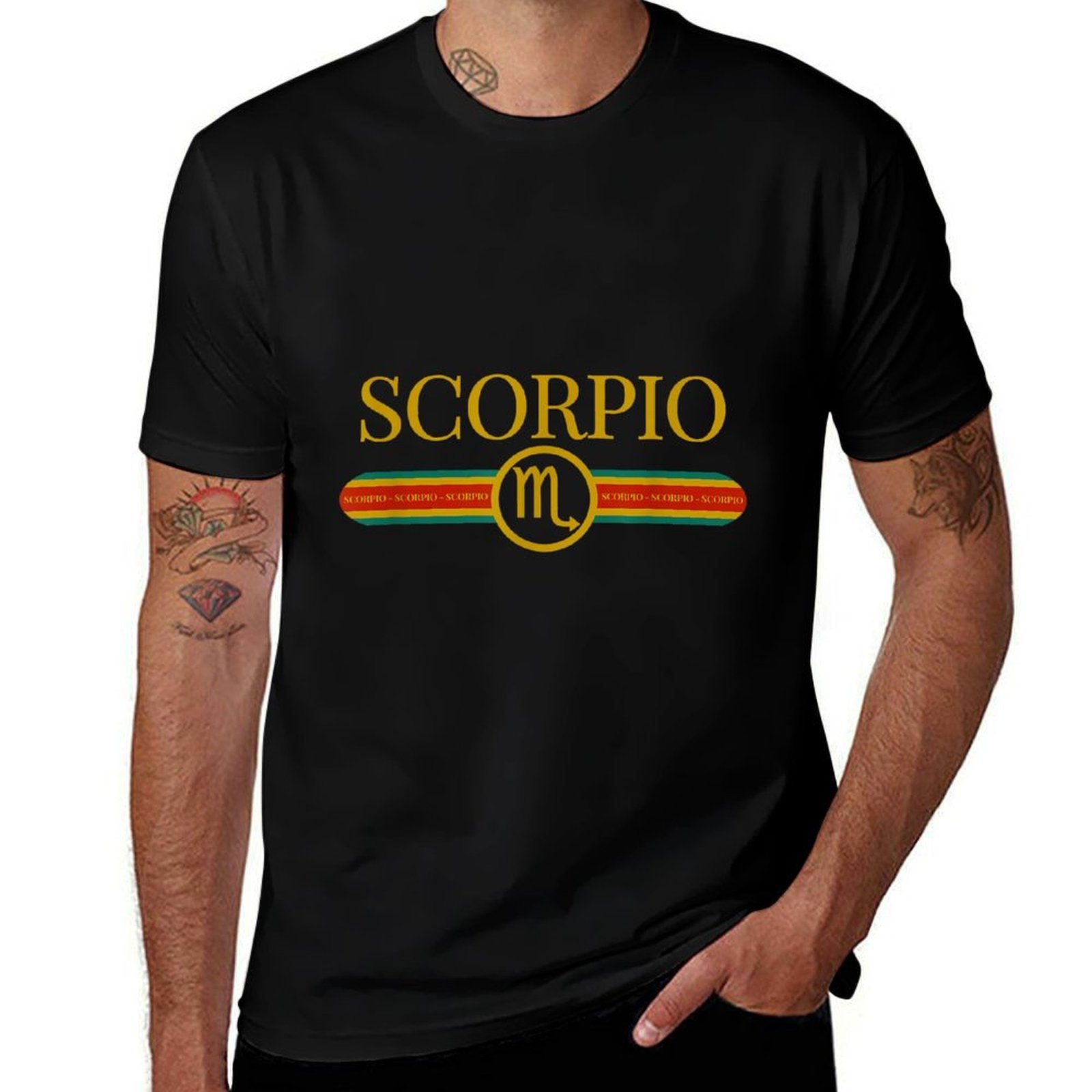 Scorpio Zodiac Sign - Birthday Gift Idea - Classic  Moisture-wicking T-Shirt