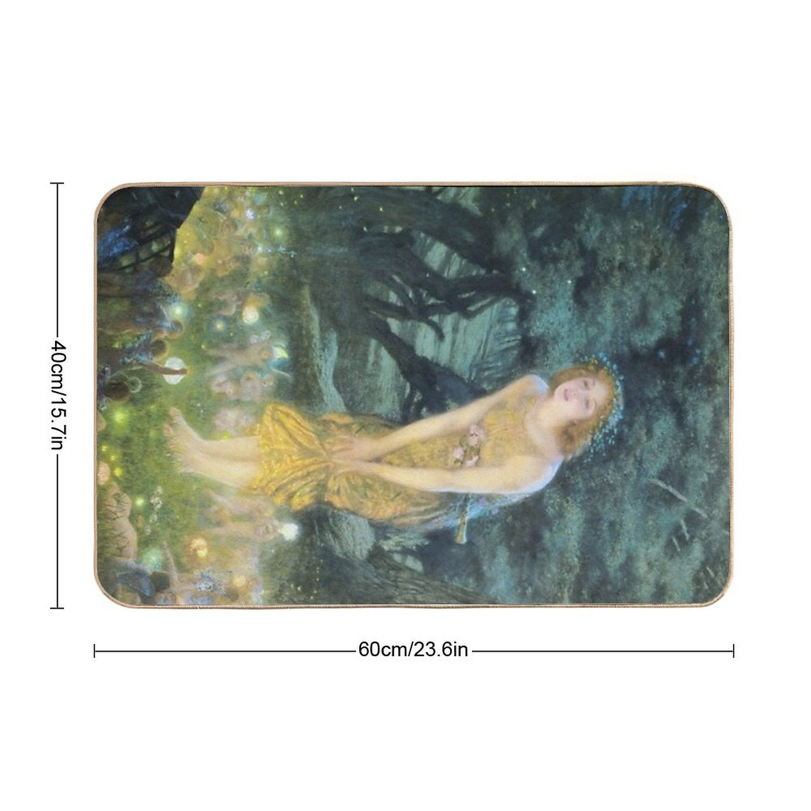 Midsummer Eve Edward Robert Hughes  Multi-Purpose Bath Mat