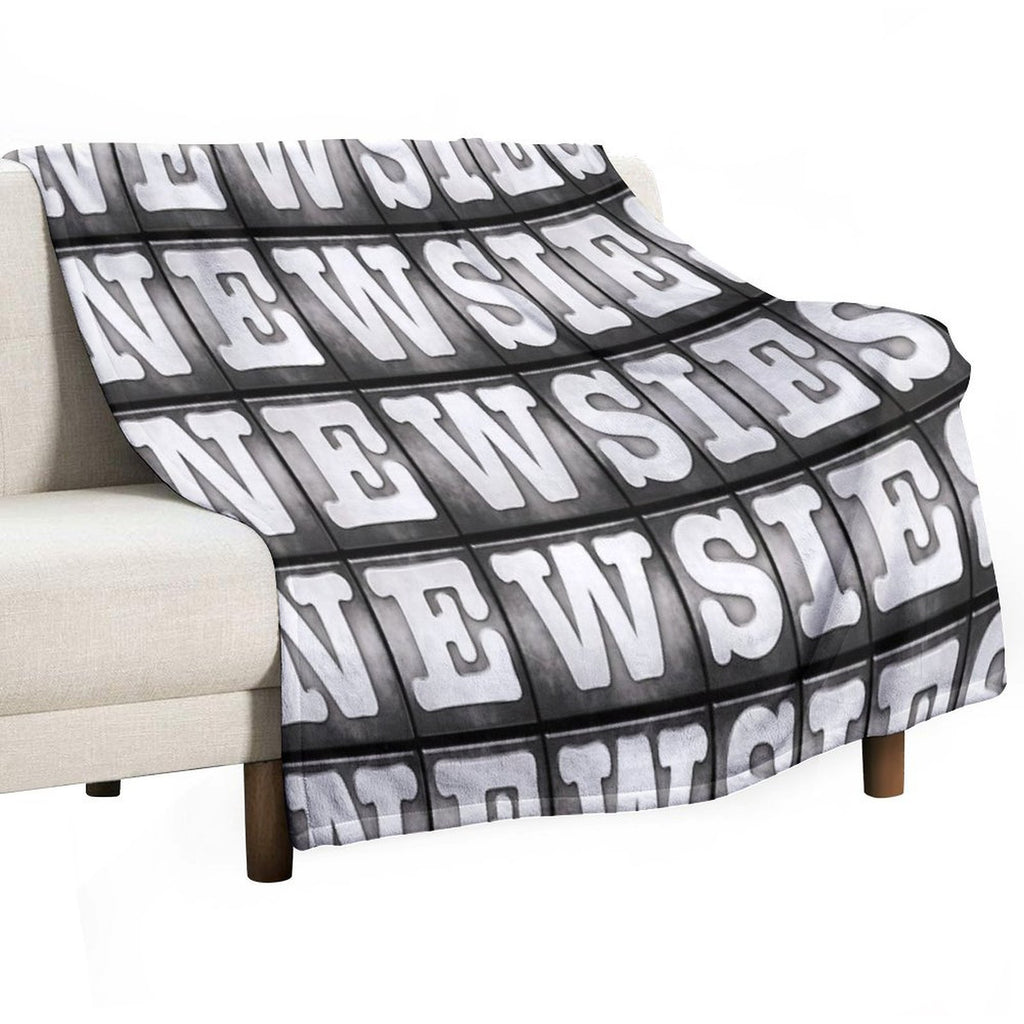 Newsies Logo Eco-conscious Throw Blanket