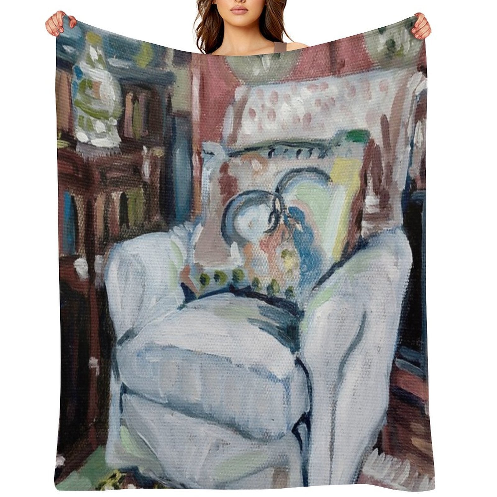 Duncan Grant's Armchair Anti-pilling Throw Blanket