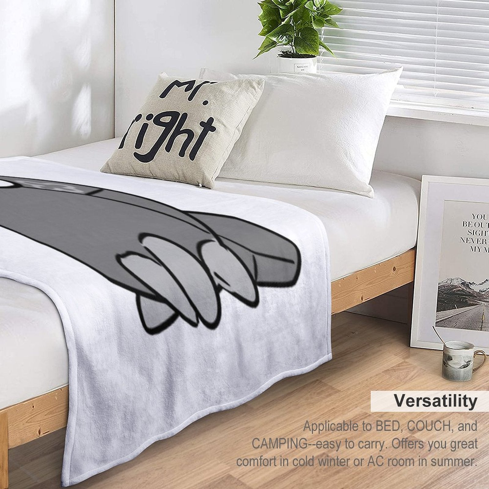 Dandy's World Pebble Durable Throw Blanket