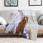 JIN BTS All-season Throw Blanket