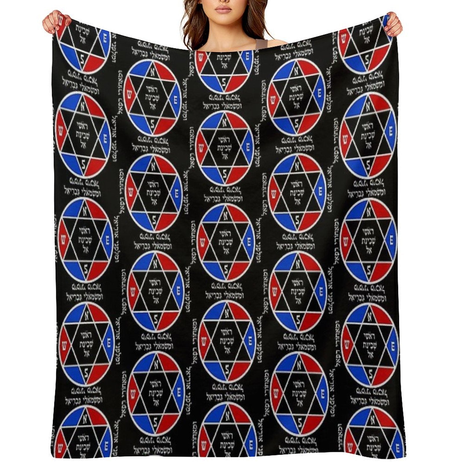 Angels of The Four Quarters Machine-washable Throw Blanket