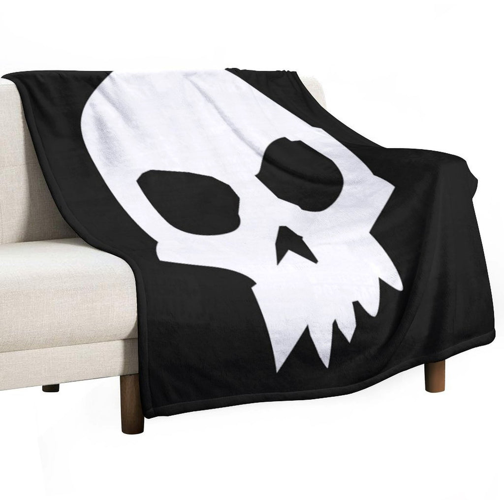 Sid Phillips Skull All-season Throw Blanket
