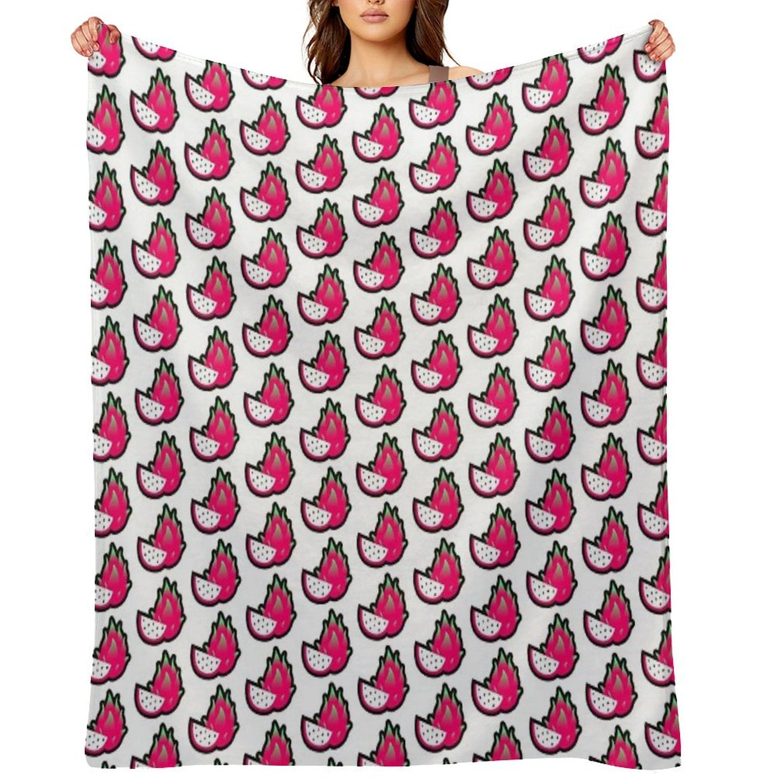 Dragon Fruit Comfort Throw Blanket