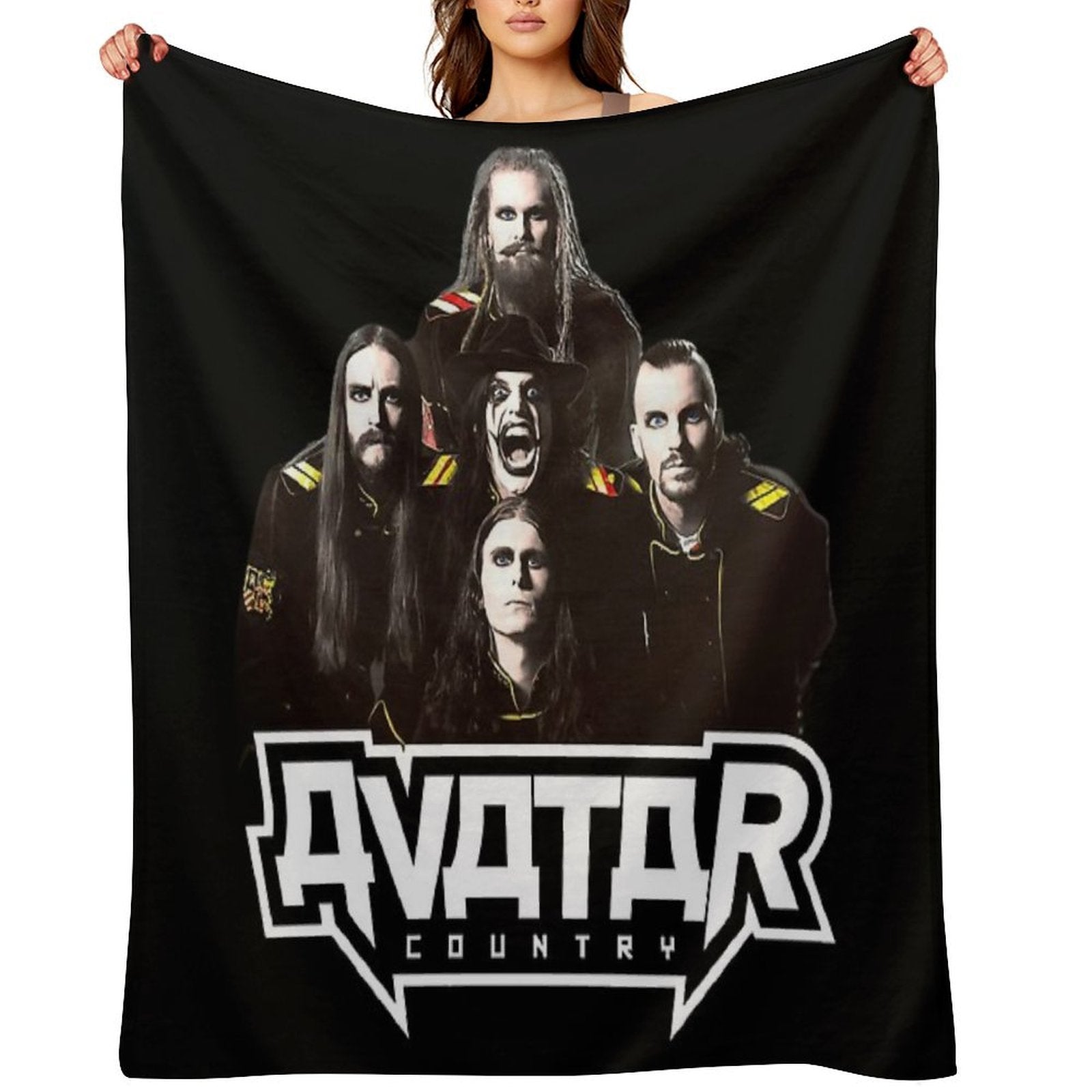 Best Art of Avatar Band Shrink-resistant Throw Blanket