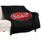 Peterbilt Embelm Travel-friendly Throw Blanket