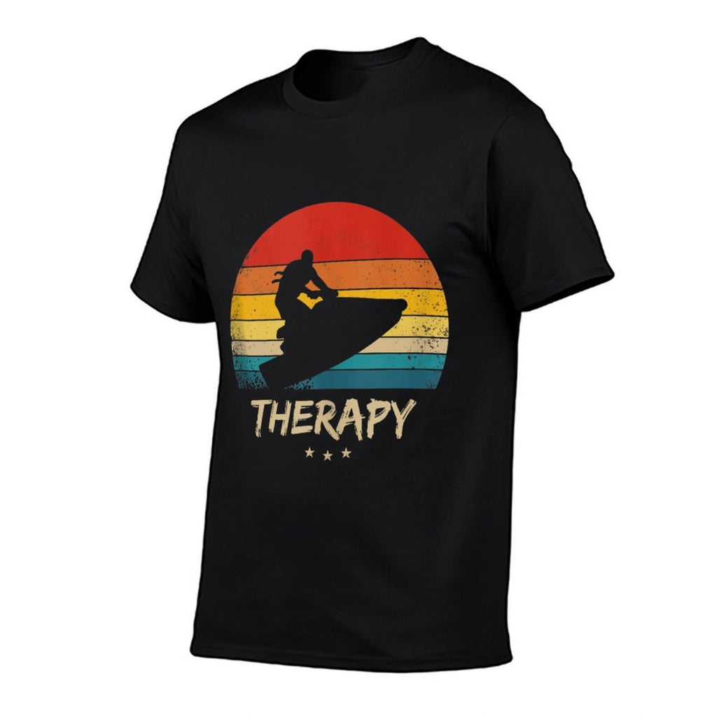 Jet Ski - Funny Jetski Therapy  Moisture-wicking T-Shirt