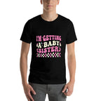 Pregnancy Announcement Toddler Im Getting A Baby Sister  Summer-ready Fabric T-Shirt
