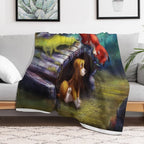 When You're The Best of Friends Plush Throw Blanket