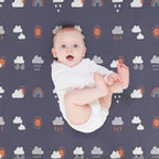 Weather Forecast - Gloomy Quick-dry Throw Blanket