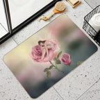 Rose Flower Fairy  Stain-Proof Bath Mat
