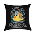Seeds Or Valhalla - Viking Cockatiel Soft Hidden Zipper Throw Pillow