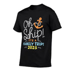 Oh Ship Its A Family Trip 2025, Matching Family 2025 Cruise  Relaxed-fit T-Shirt