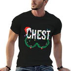 Chest Nuts Christmas Funny Matching Couple Chestnuts Xmas  Moisture-wicking T-Shirt